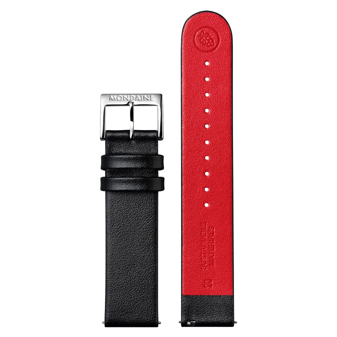 Cushion Automatic, 39 mm, Black Vegan Leather - Image 9