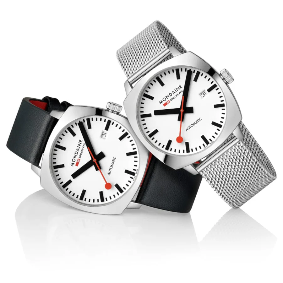 Cushion Automatic, 39 mm, Stainless Steel Mesh - Image 10