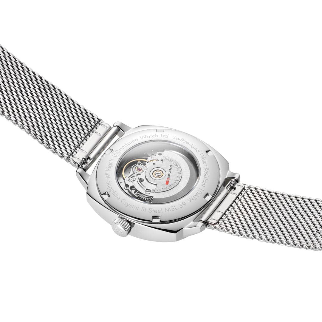 Cushion Automatic, 39 mm, Stainless Steel Mesh - Image 4