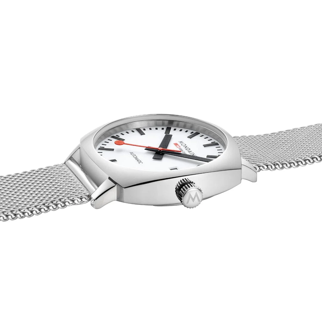 Cushion Automatic, 39 mm, Stainless Steel Mesh - Image 5