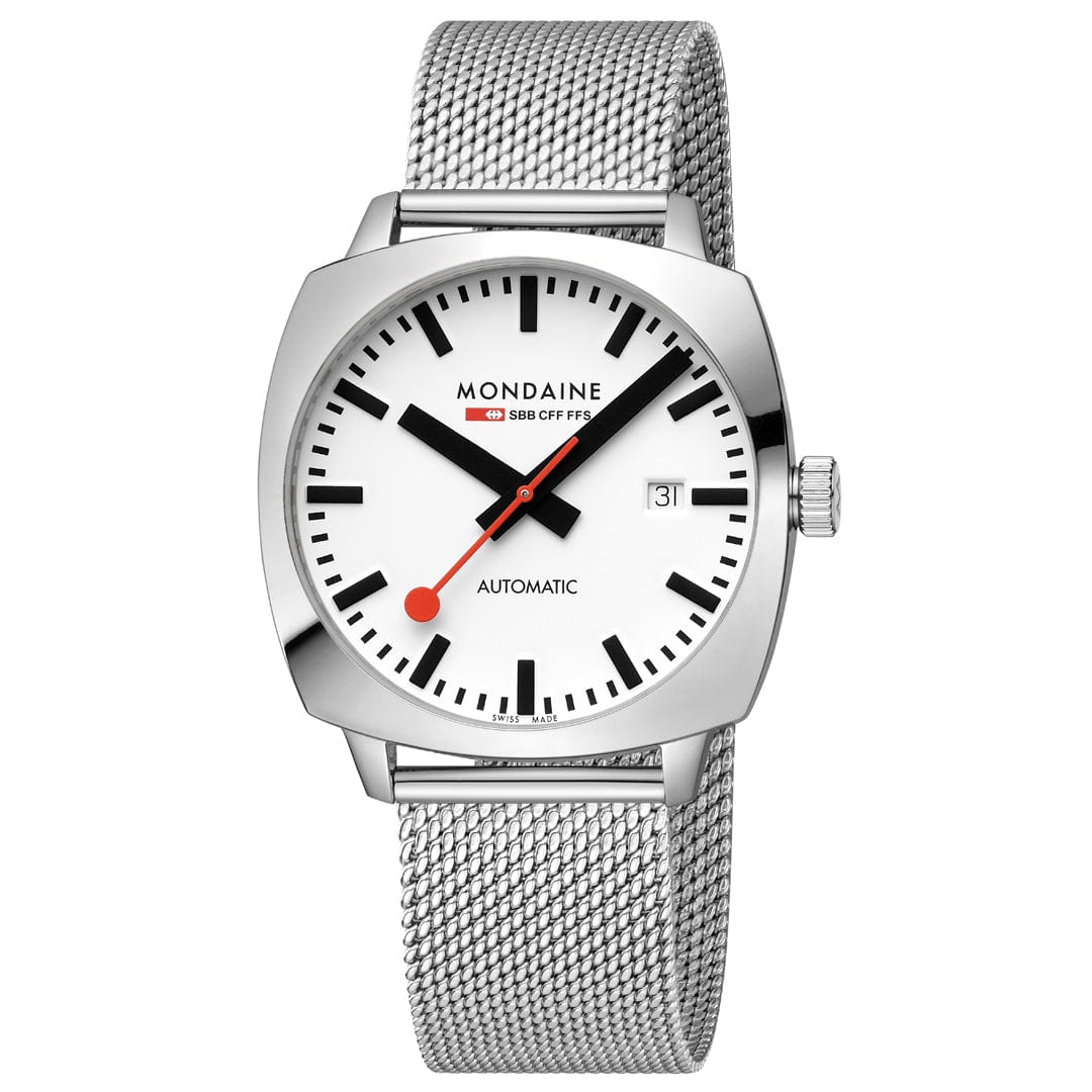 Cushion Automatic, 39 mm, Stainless Steel Mesh - Image 6