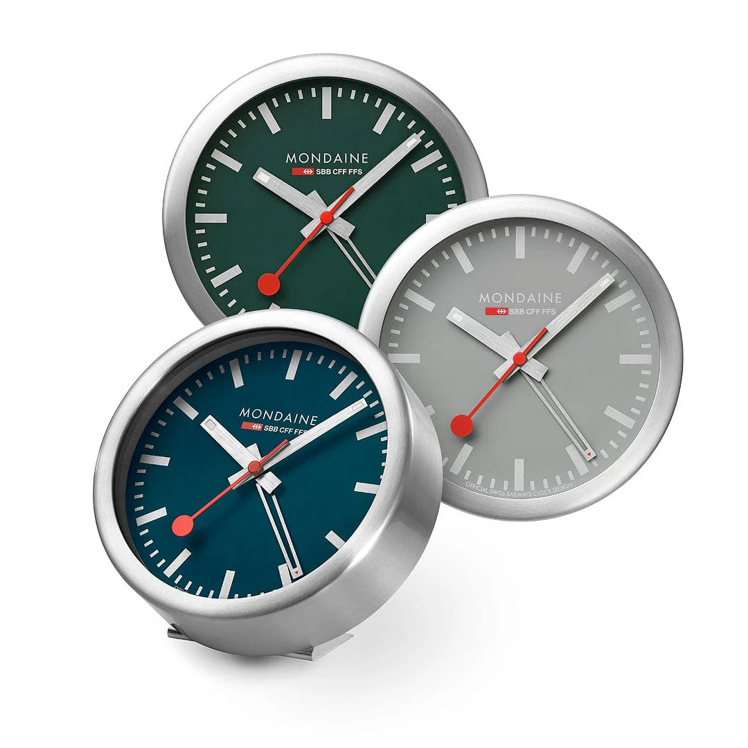 Table clock, 125 mm, Deep Ocean Blue - Image 4