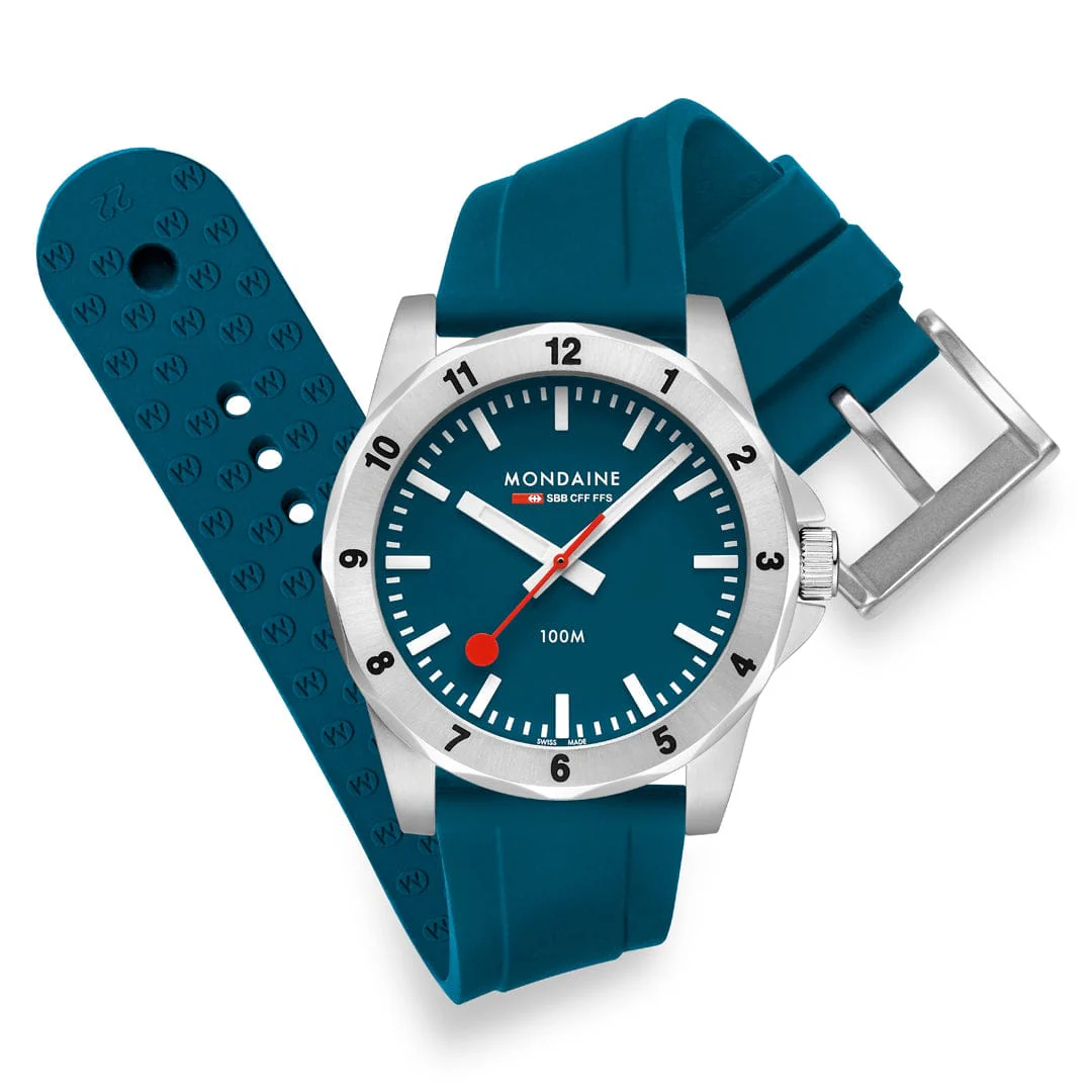Numeri, 42 mm, Silicone Rubber Watch - Image 3