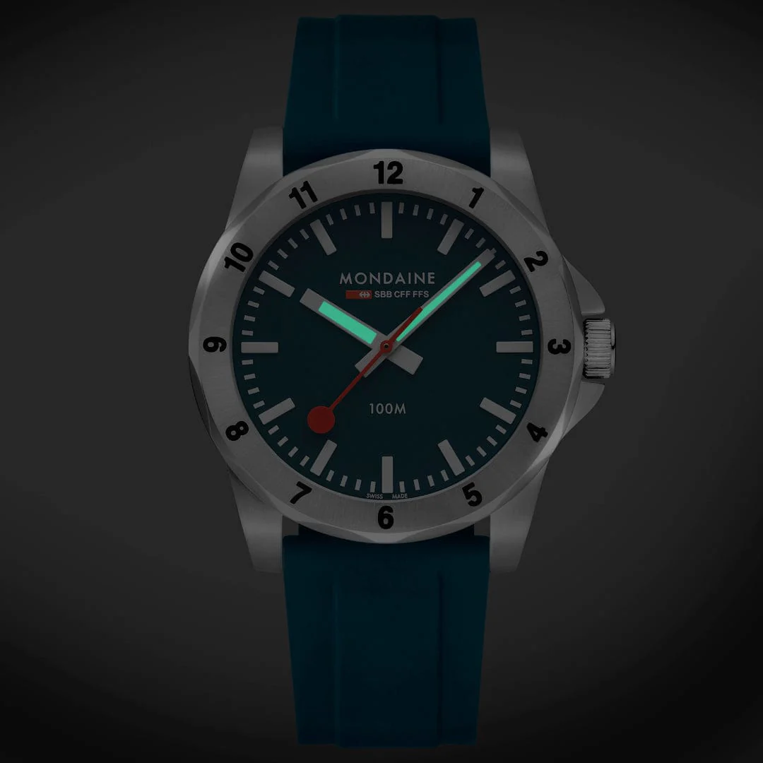 Numeri, 42 mm, Silicone Rubber Watch - Image 8